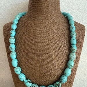 Howlite Bead Necklace